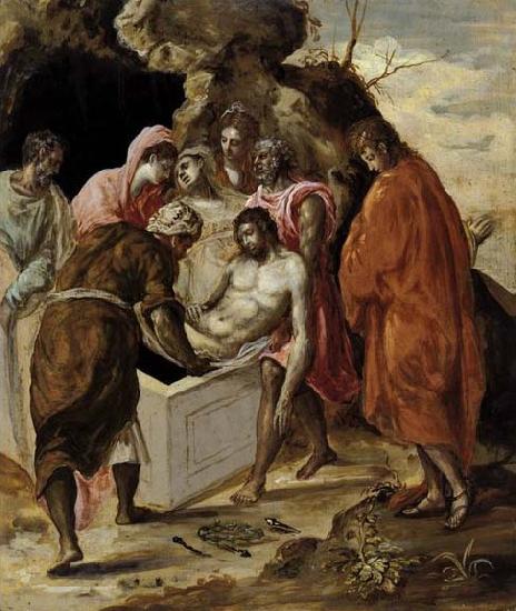 El Greco The Entombment of Christ oil painting picture